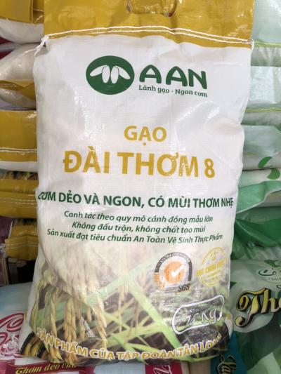 Gạo đài thơm 8 giá bao nhiều 1kg